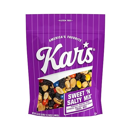 Miniatura 27 de Kar's Nuts Nut 'N Berry Trail Mix, 13.25 oz – Bolsa resellable (paquete de 6), snack de mezcla de frutos secos sin gluten