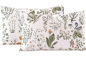 ECOCOTT 100% Cotton Patterned Pillow Cases