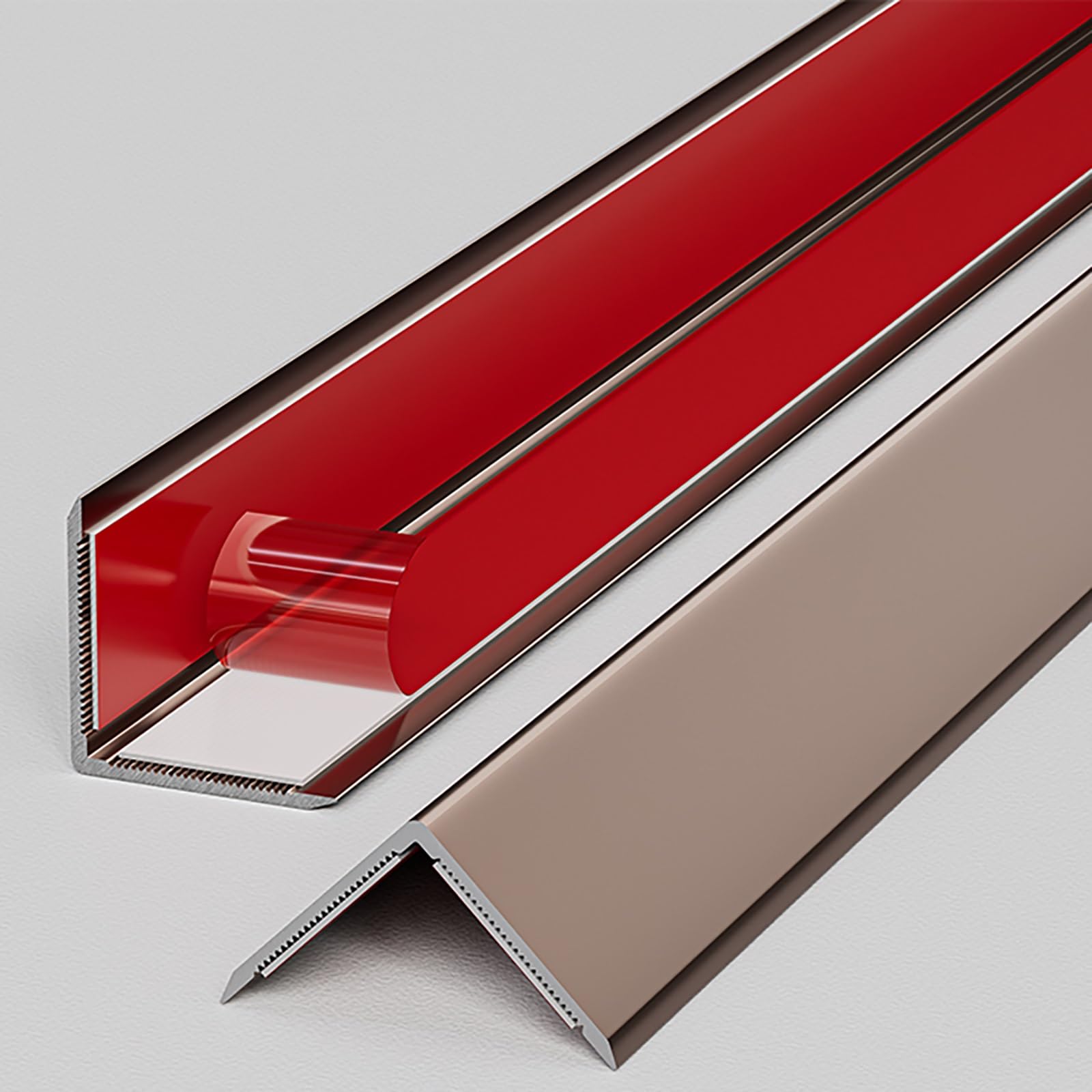 Door Floor Threshold Transition Strip, Multicolor Edging Transition Corner Threshold Strips for Tile Wood Laminate