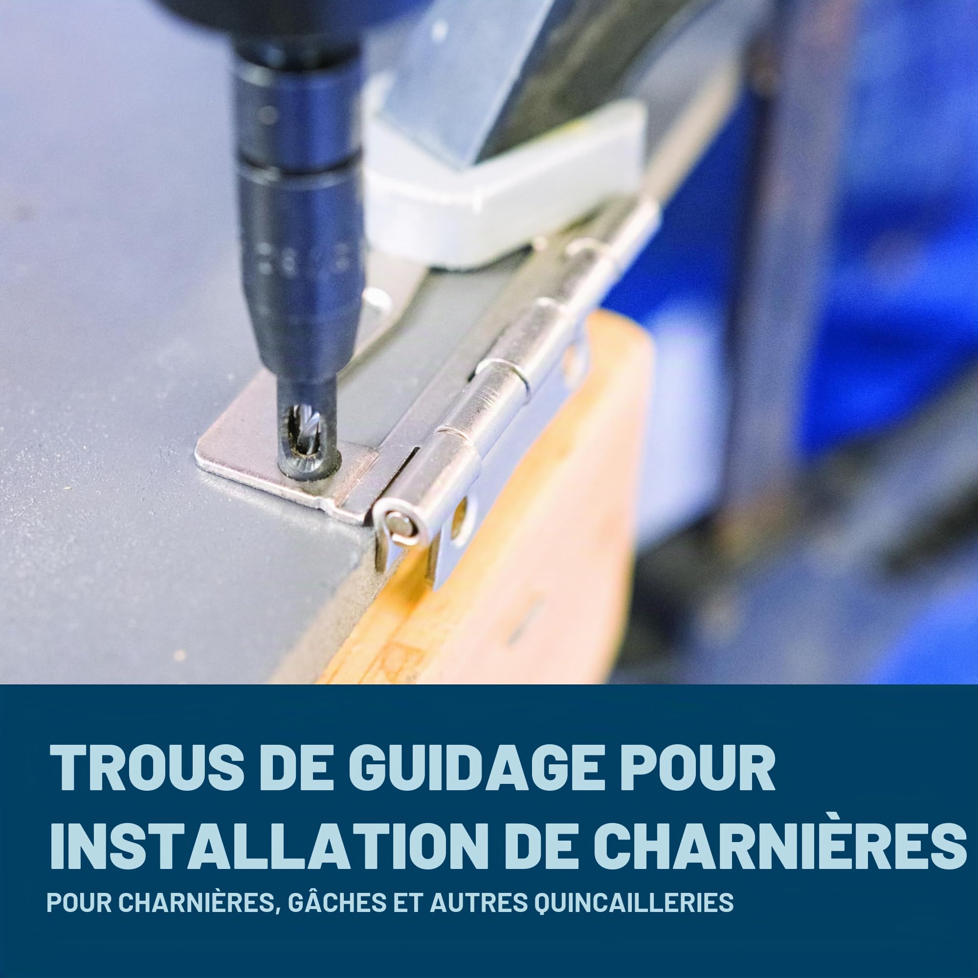 Bosch CC2430 Clic-Change Assortiment de forets à centrage automatique 6,35 mm (3 pièces)