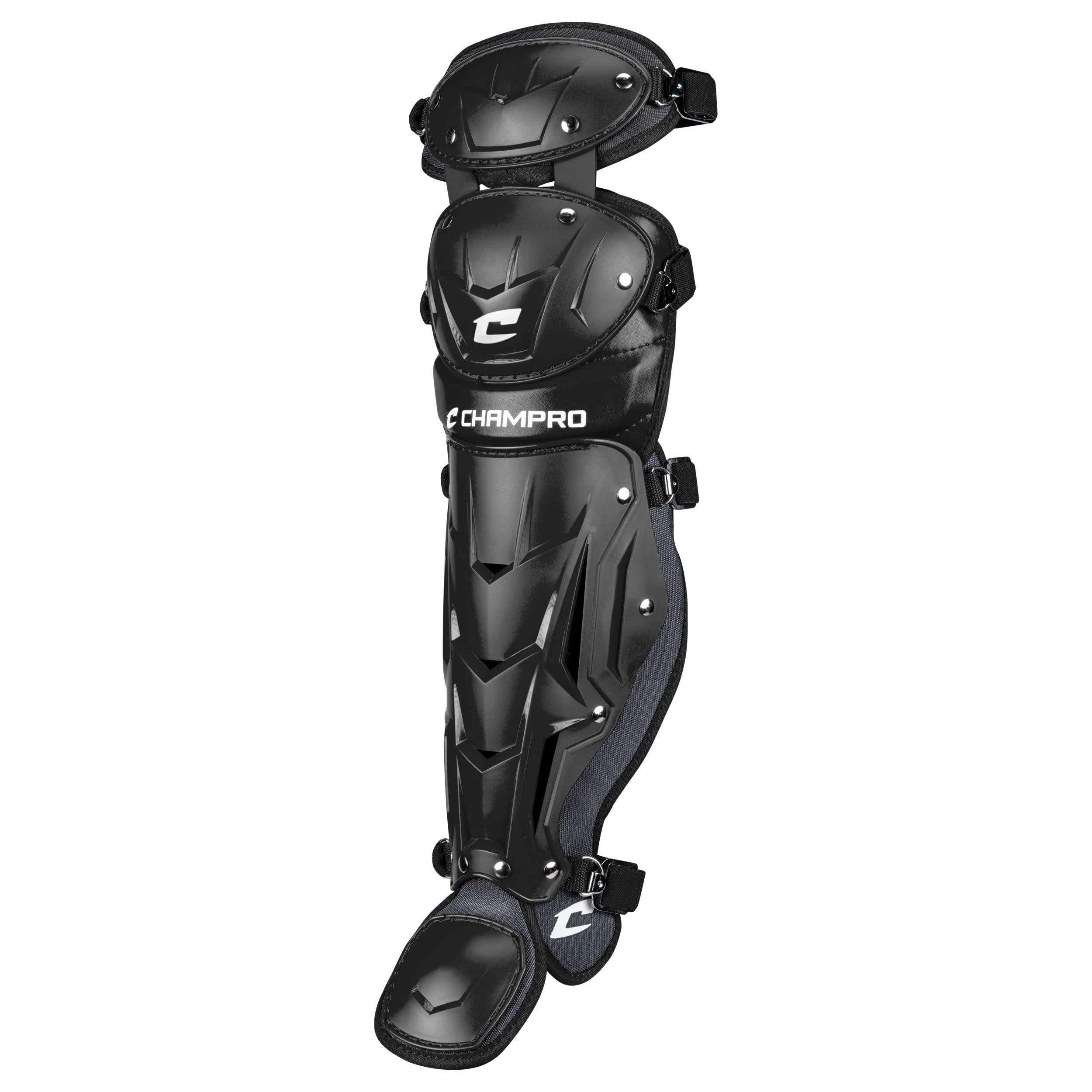 Champro Optimus Pro - Espinillera (13,5 cm), color negro