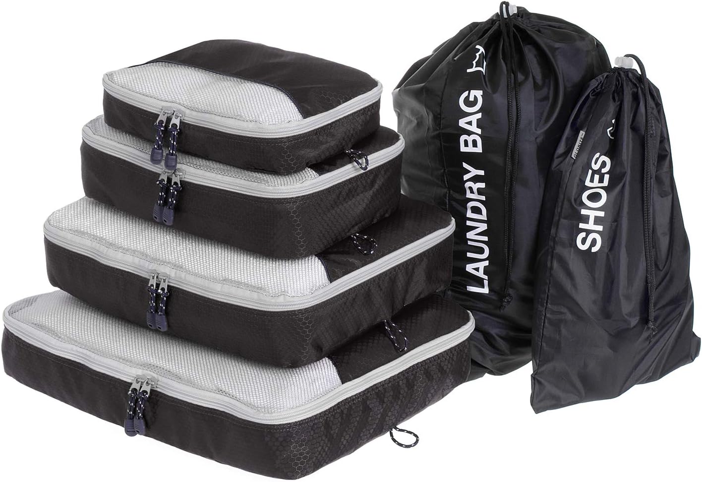 Globite 6 Piece Travel Set Premium Space Saving Luggage