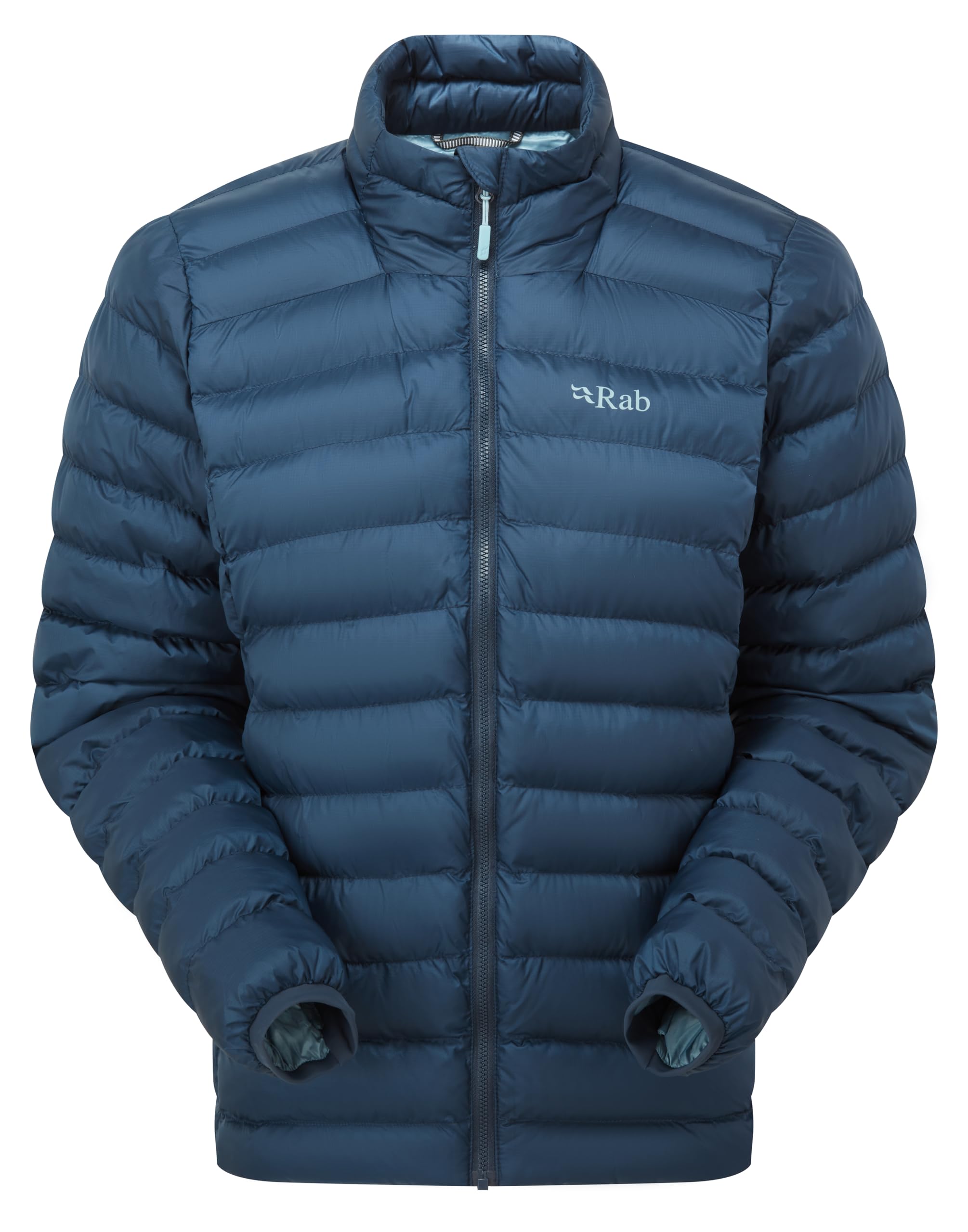 Rab Women’s Cirrus Lightweight Synthetic Insulated Jacket for Trekking, Climbing, & Skiing - Tempest Blue - Medium