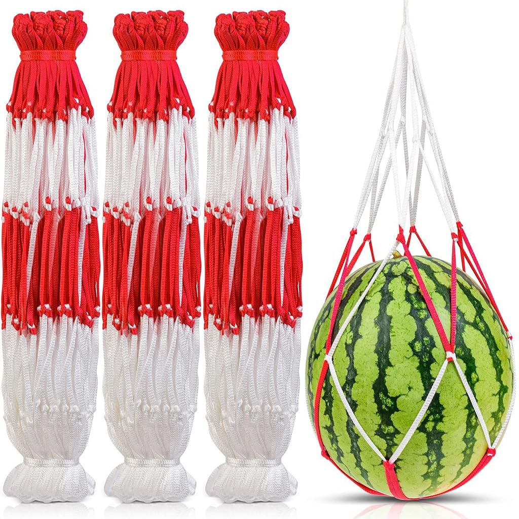 HASTHIP® Fruit Hammock Mesh Net - Watermelon Hammock Netting Bags for Trellis - Garden Melon Mesh Netting - 54 CM Drawstring Watermelon Nets - Orchard Support Hanging for Cantaloupe, Durian (30 Pcs) (B0D9V6724J) Amazon Price History, Amazon Price Tracker