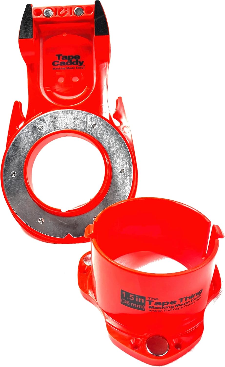 Collision Edge Tape Thing Caddy & Combo Kit - Magnetic Tape Holder for Fine Line, Duct, Frog Tape & More, 1.5 inch (38mm) Version