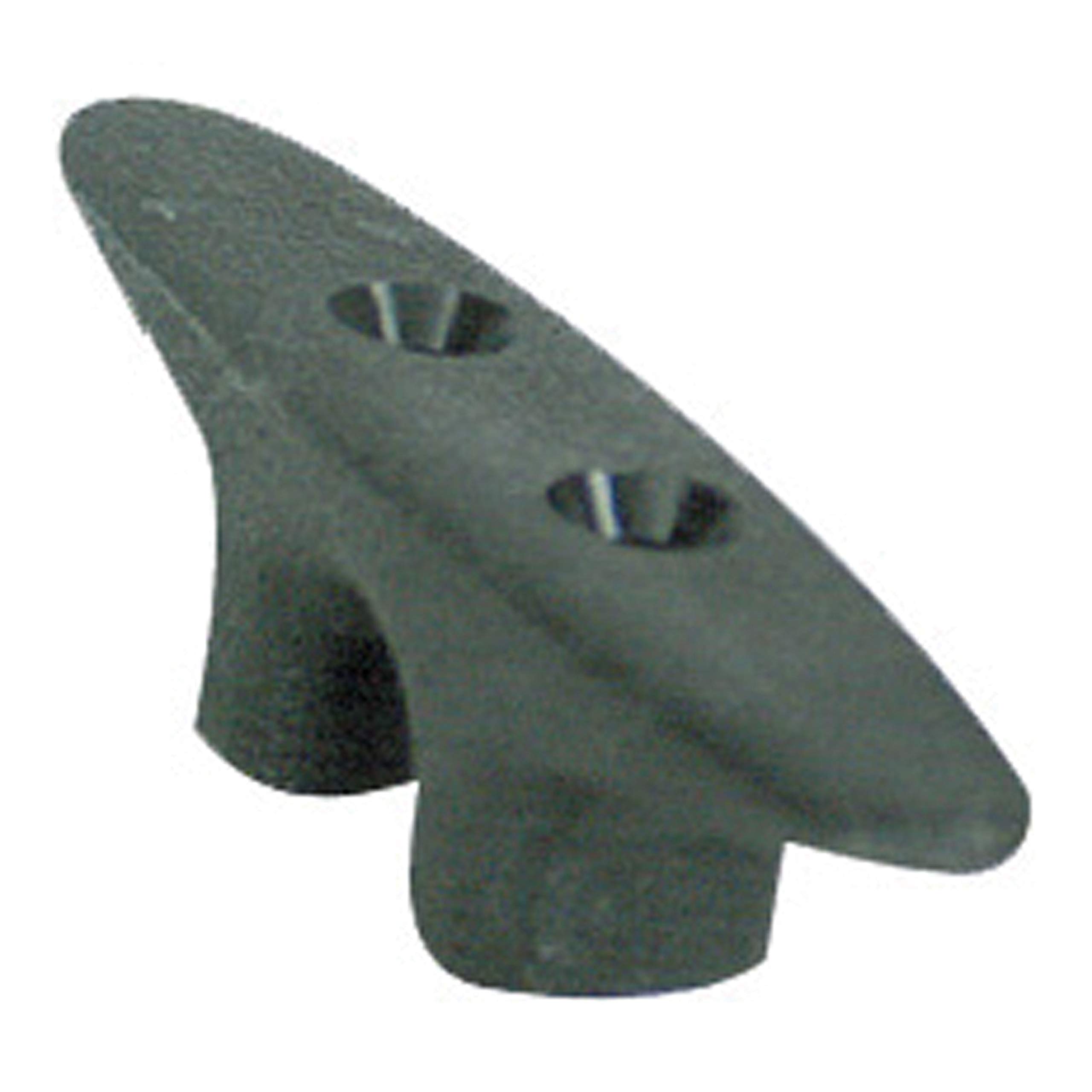 Whitecap 3433BP Black Nylon Cleats, Pair - 4-1/4