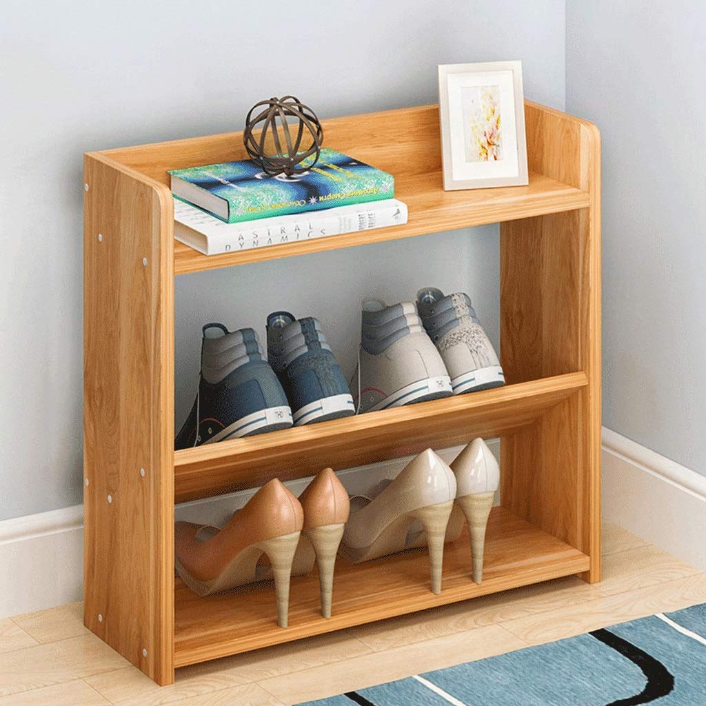 Étagère à chaussures 40x17x48cm petit meuble de rangement multicouche modulable