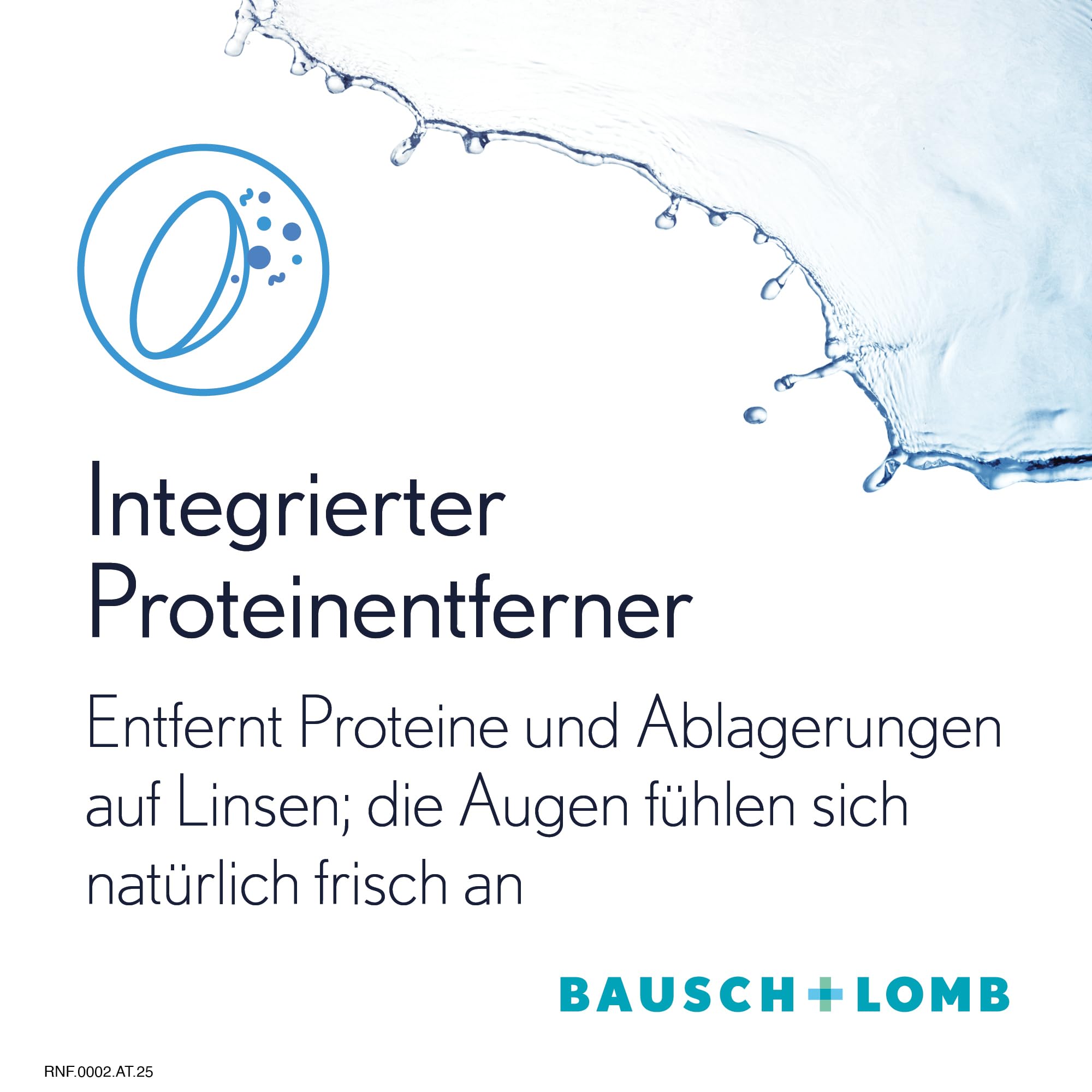 Bausch + Lomb ReNu MultiPlus Kombilösung mit Proteinentferner - Kontaktlinsenreiniger, Aufbewahrungslösung, weiche Linsen, Halbjahrespack, 4 x 360 ml