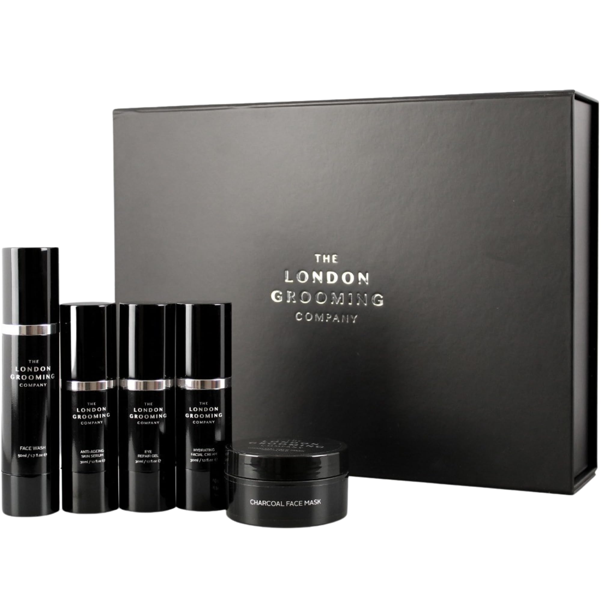 The London Grooming CompanySkin Care Gift Box | Full 5-Step Skincare Routine | Skin Care For Men