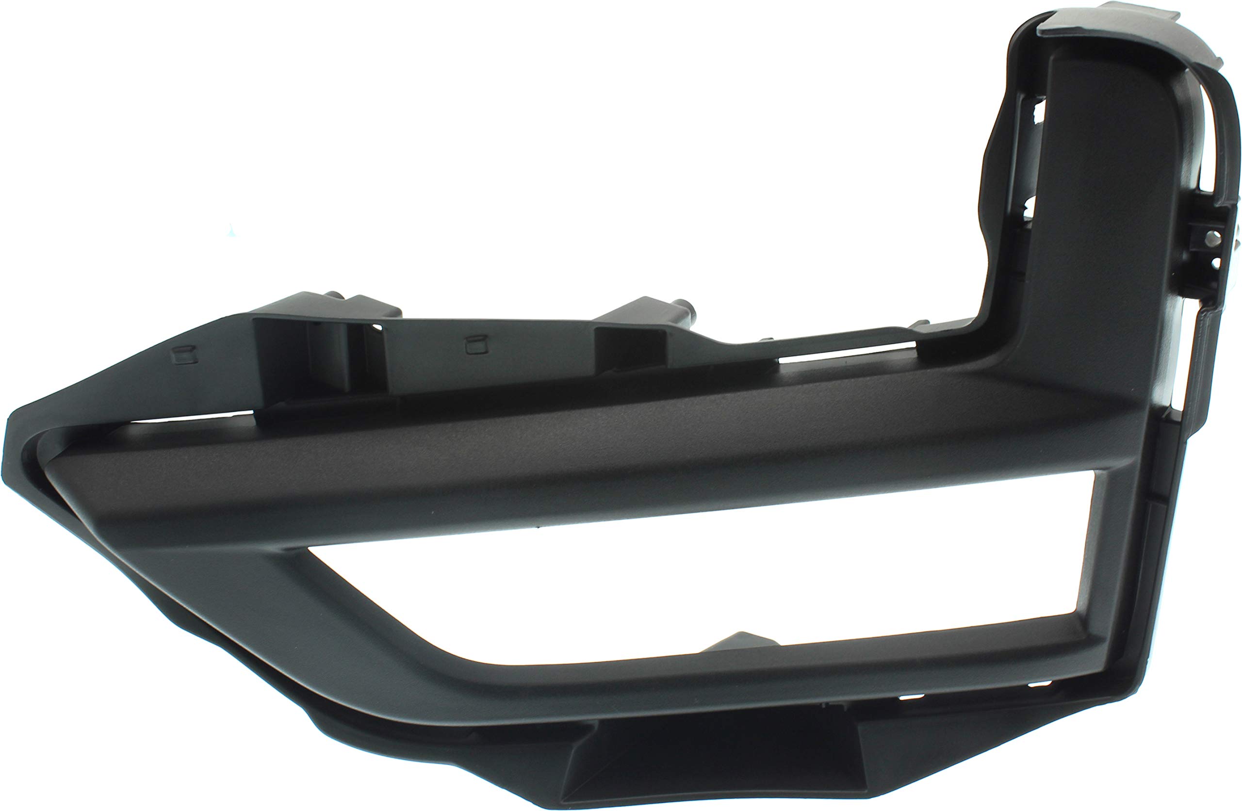 Front Bumper Trim Cover For 2017-2020 Nissan Rogue - Black CAPA Certified Replacement 10 thumbnail image
