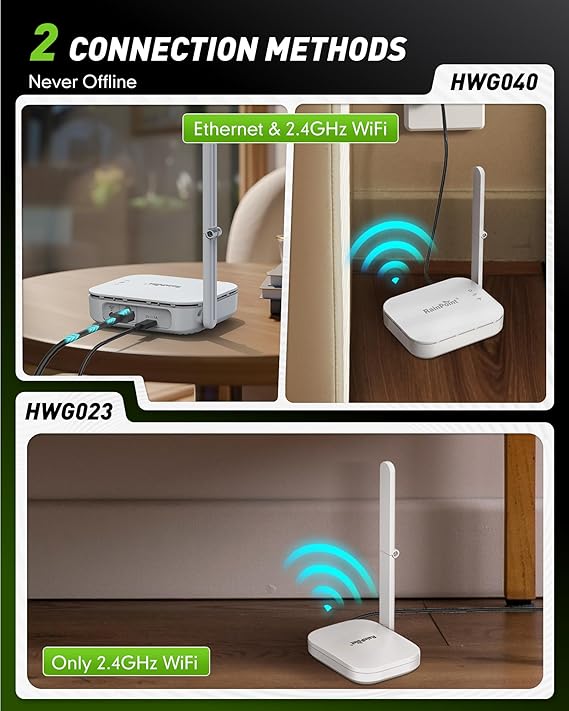 مؤقت مياه واي فاي Rainpoint لخرطوم الحديقة، وحدة تحكم رشاشات واي فاي بمنطقتين، صمام مؤقت خرطوم ذكي، نظام ري بالتنقيط التلقائي/تأخير المطر للحديقة (مدخل نحاسي، اتصال واي فاي وإيثرنت)