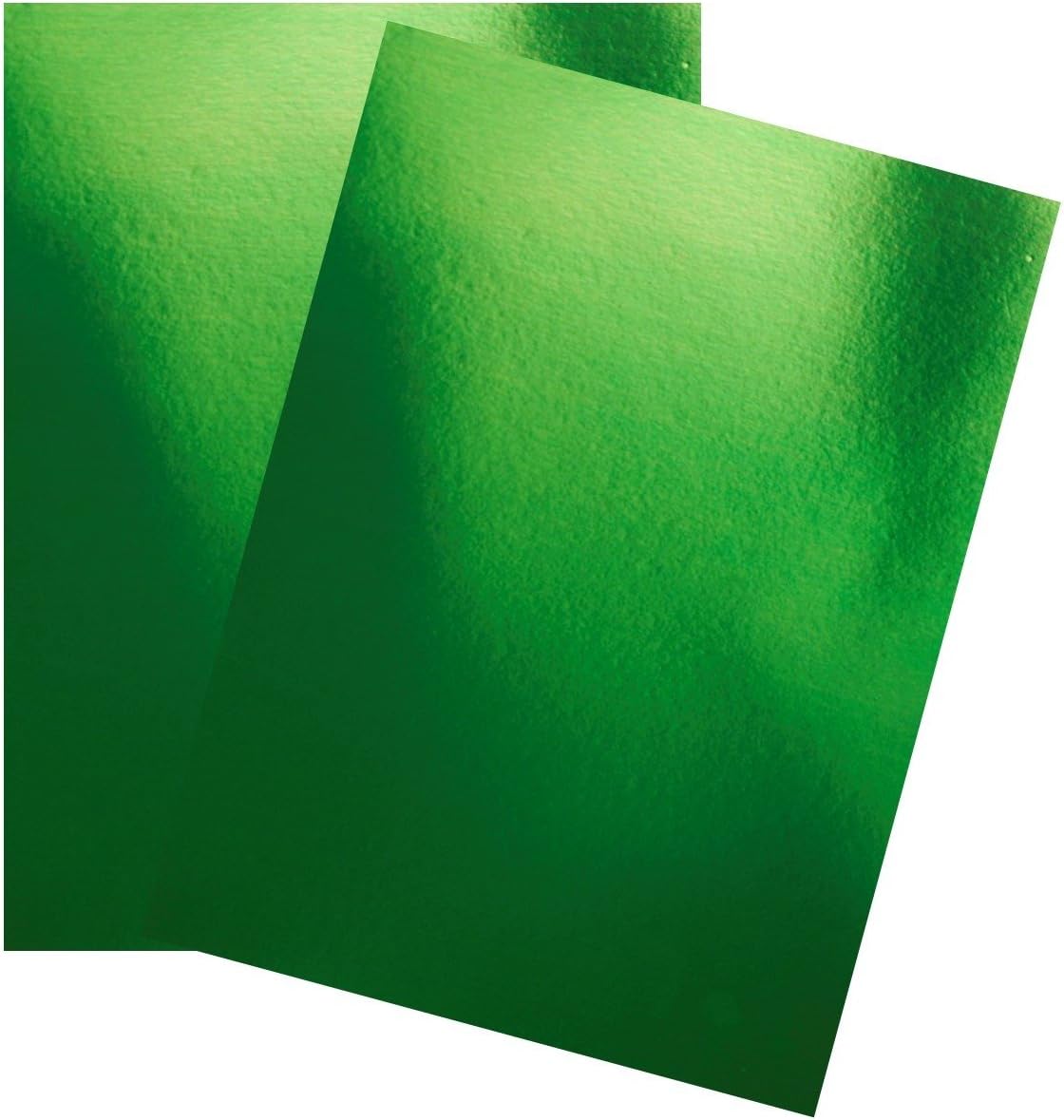 House of Card & Paper A4 240 GSM Foil Card - Green (Pack of 30 Sheets)