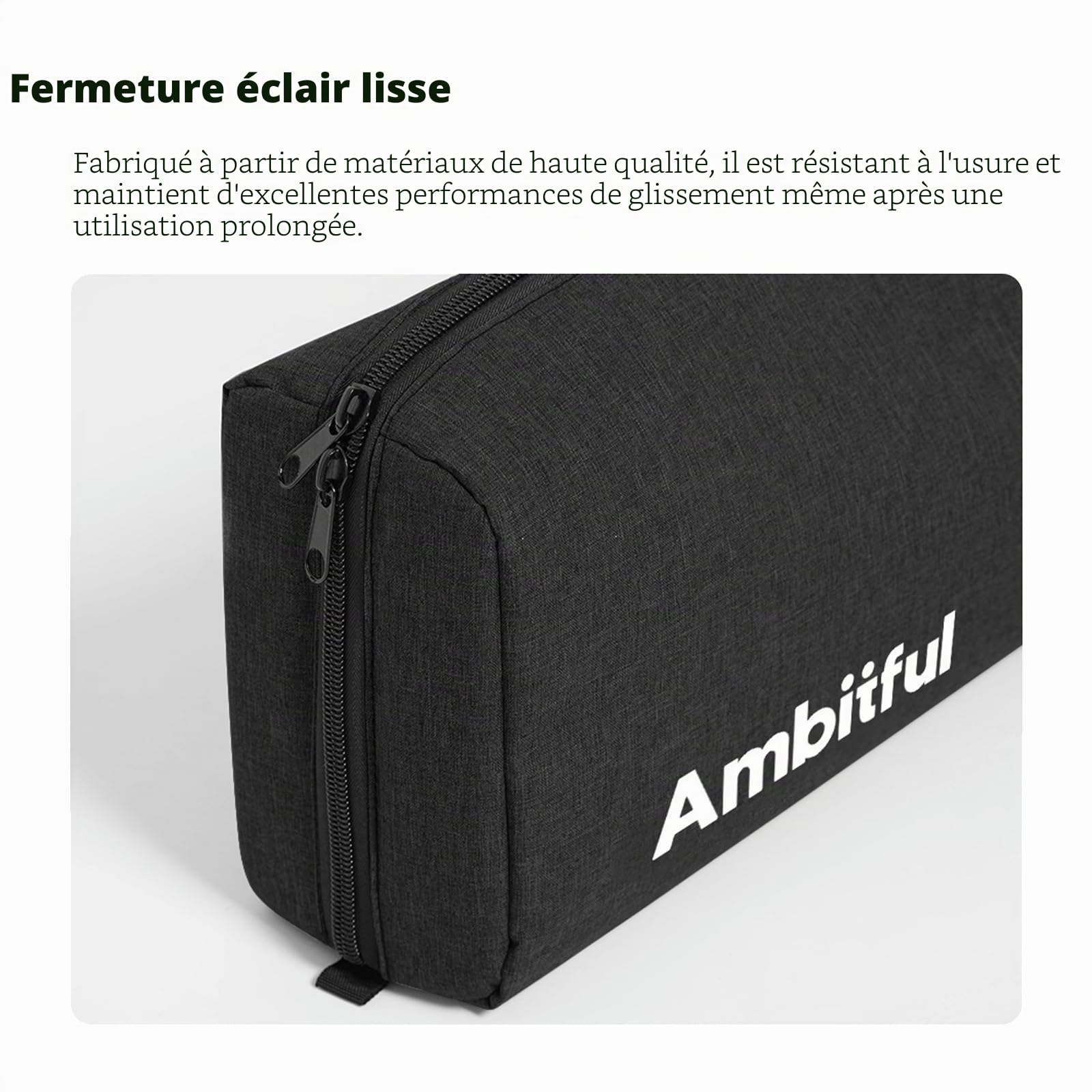 AMBITFUL PB20 Sac de transport avec support C 132 x 19 x 13 cm / 51,9" x 7,4" x 5,11" C Sac fourre-tout avec support pour photographie sur bras C, gris, Tote Bag