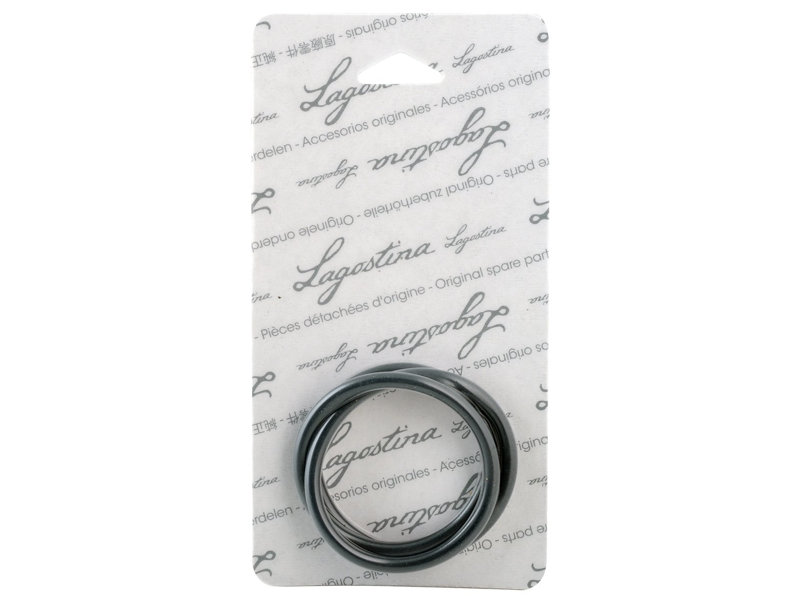 Lagostina Spare Parts Silicon Gasket, Black 24 cm Black
