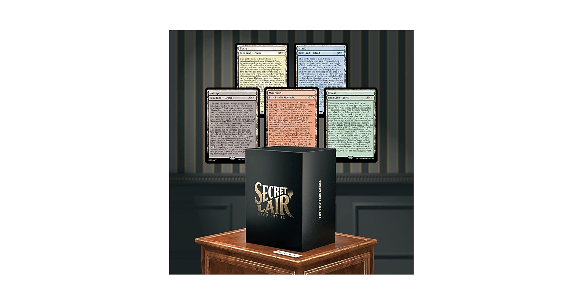 マジック：ザ・ギャザリング MTG secret lair the full-text lands The Full-Text Lands | Secret Lair
