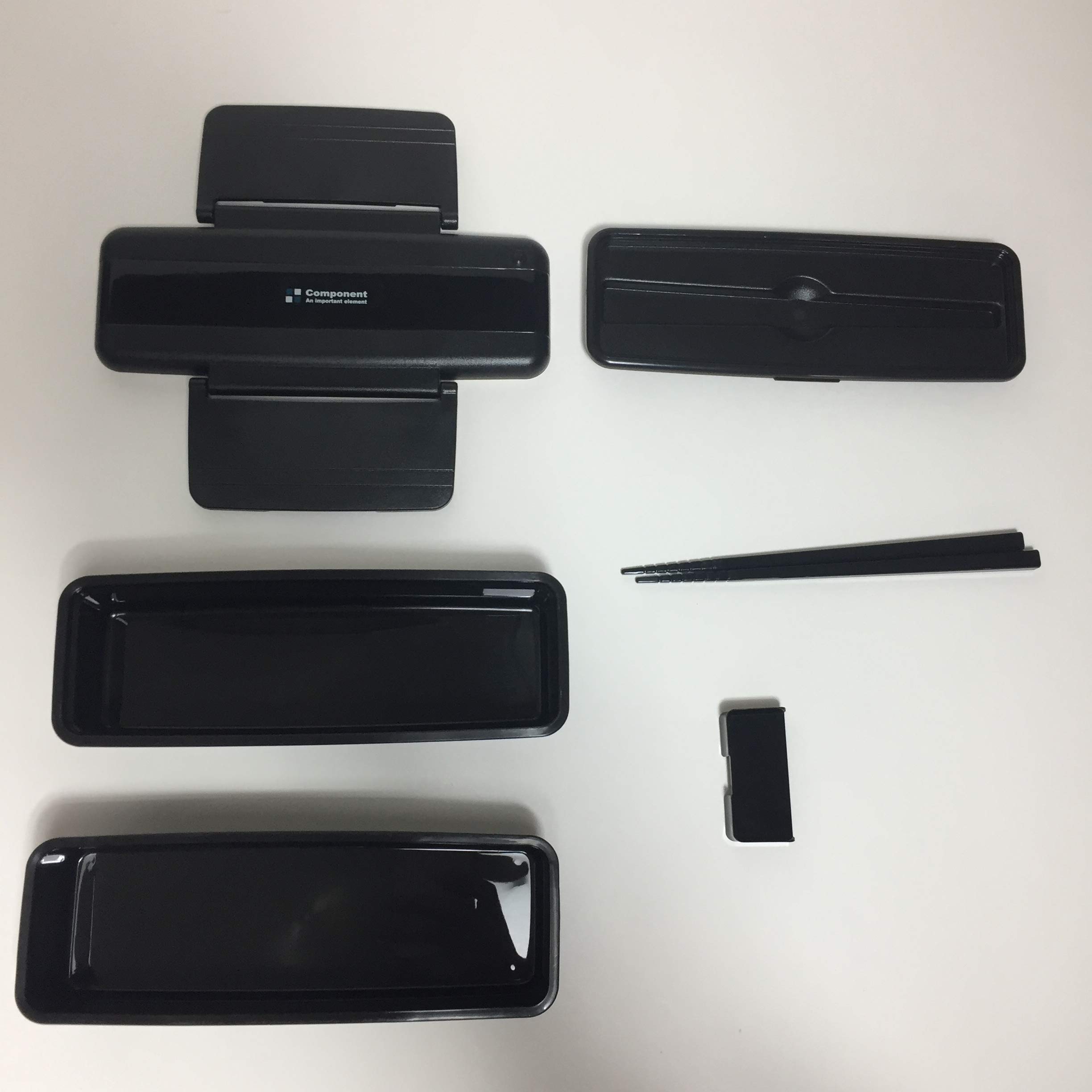 Amazon｜ナカノ 弁当箱 2段 メンズ 仕切付き 18cm箸付き