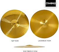 Vista 3 de Platillo de 8 pulgadas para set de batería