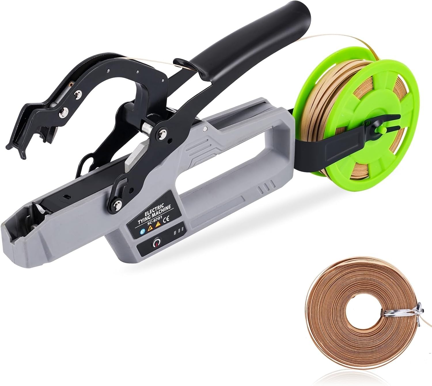 Electric Plant Tying Machine - Garden Tool For Vineyard Bundling, Commercial Branch Set, Maximum Binding Diameter 45mm, Ideal For Plants And Vegetables