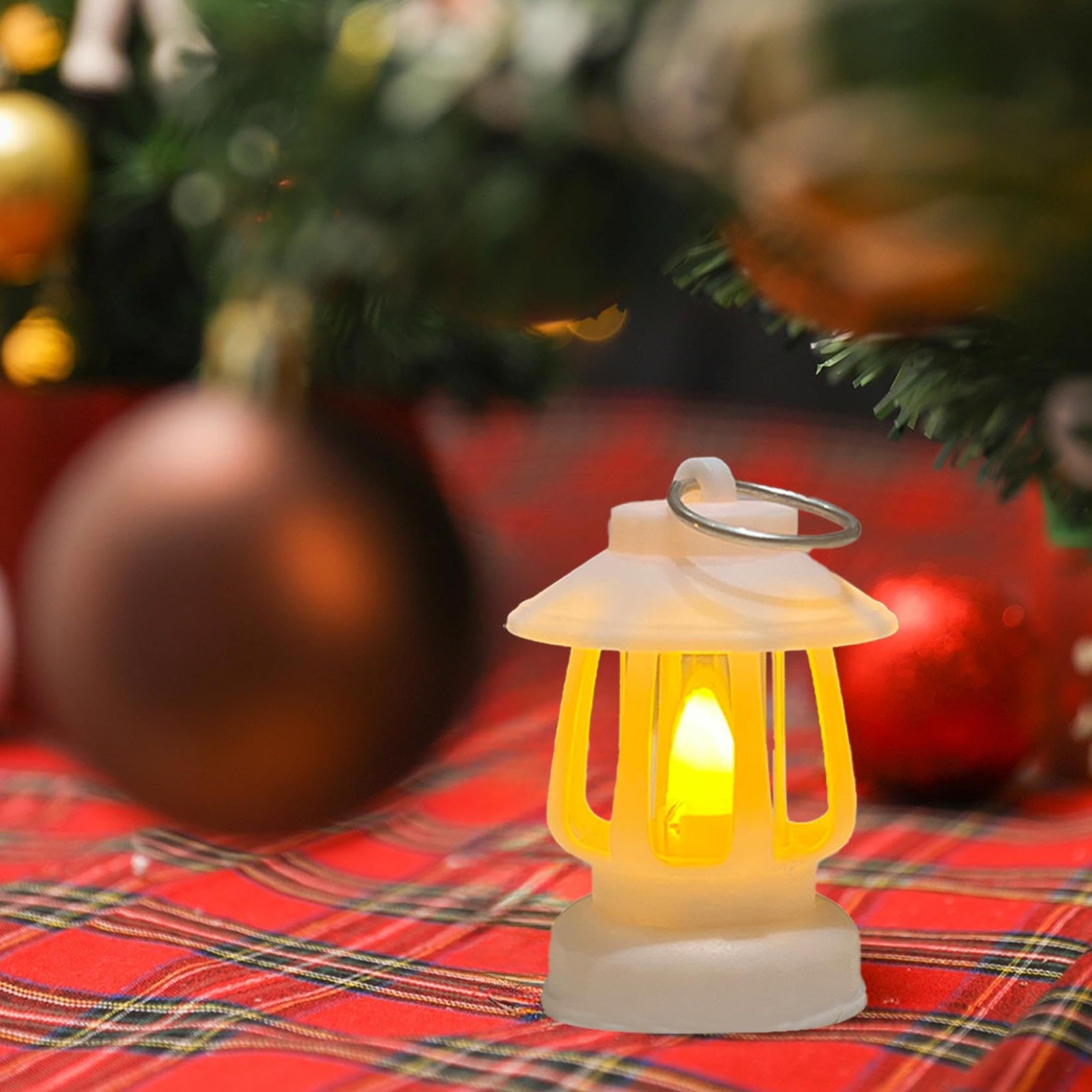 Mini lampiony retro ze świecą LED, 12 szt., wiszące lampy w stylu vintage, huragan, do dekoracji stołu, idealne na urodziny i wesele, przyjęcie, dekoracja stołu
