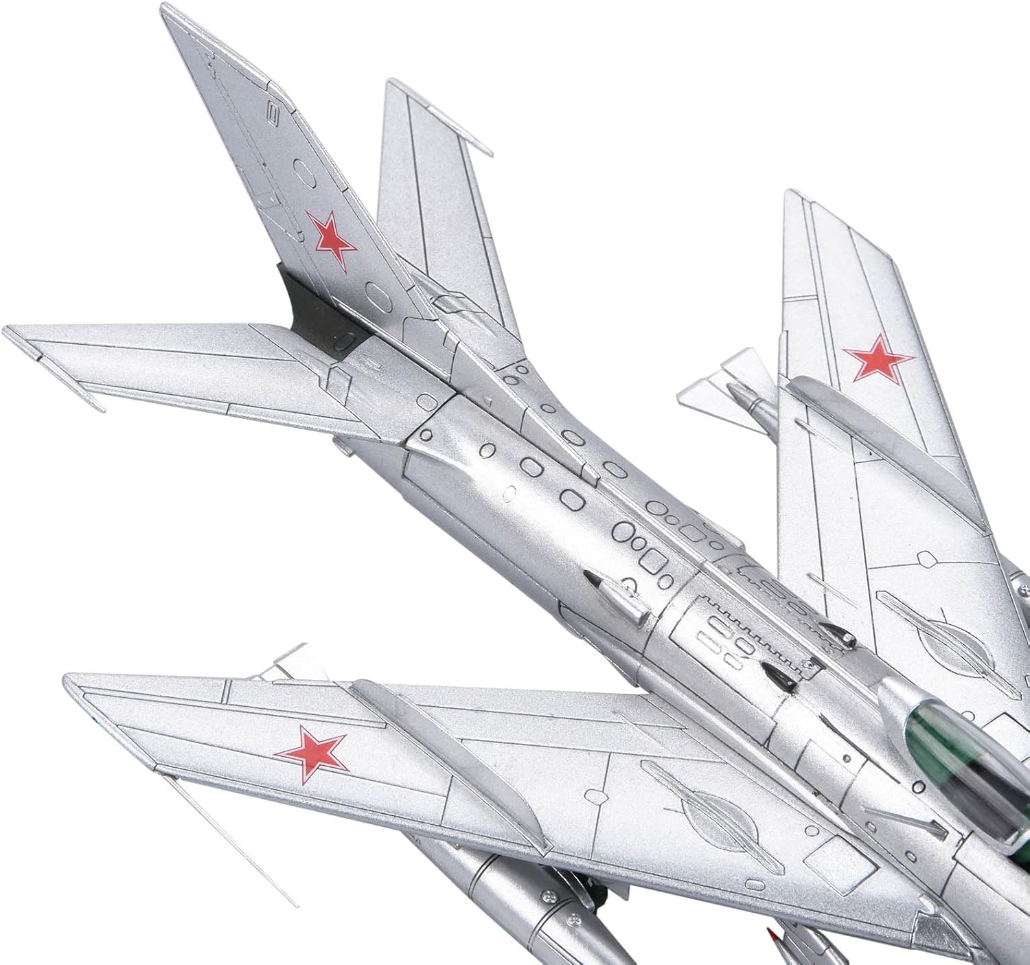 Alloy Soviet Supersonic MIG-19PM Fighter Model 1:72 Scale, Alloy Aircraft Toy for Collection Displaying Toys New