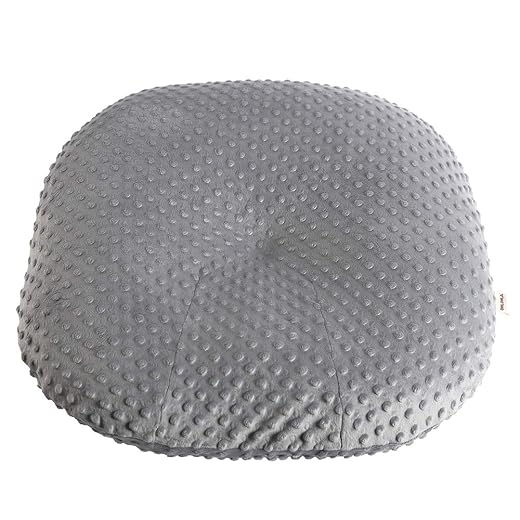 OWLOWLA Newborn Lounger Cover,Minky Removable Slipcover Fits Newborn Lounger for Baby Boy Girl(Khaki)