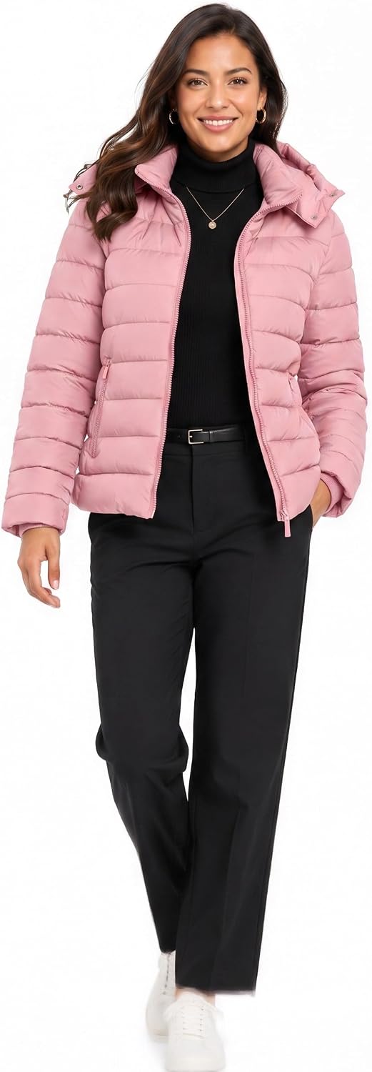 Wulcea Graphene Heated Jacket For Women, 18400mAh Rechargeable,3 Heat Settings