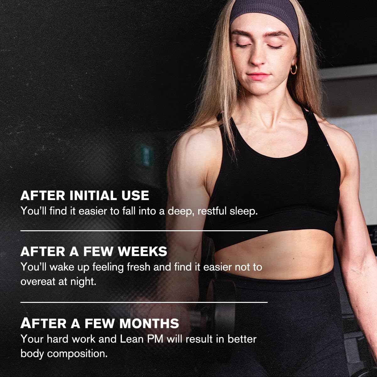 Jacked Factory Lean PM Weight Loss Gummies - Night Time Fat Burner & Appetite Suppressant Sleep Supplement with Melatonin & Ashwagandha - 60 Metabolism Gummies, Midnight Berry — Amazon image 7