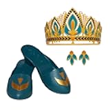 Frozen 2 Anna Epilogue Accessory Set, Pretend Playset Includes Pair of Shoes, Earrings & Necklace, Perfect for Any Anna Fan! for Girls Ages 3+