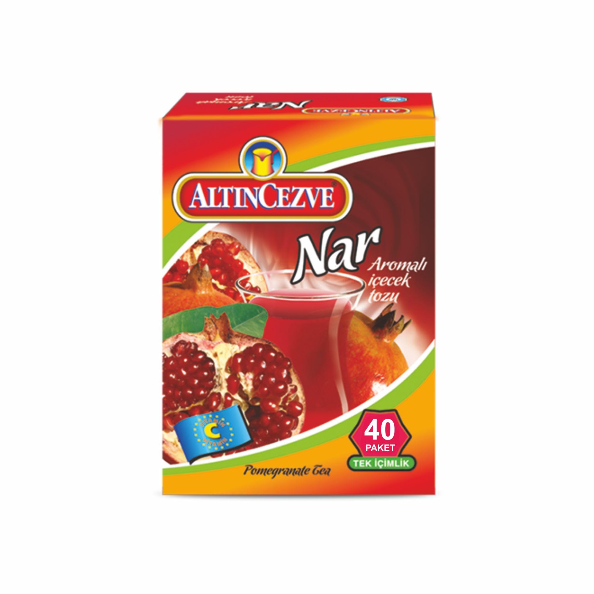 Altıncezve Nar Aromalı Tek İçimlik İçecek Tozu 1,5 Gr x 40 Adet