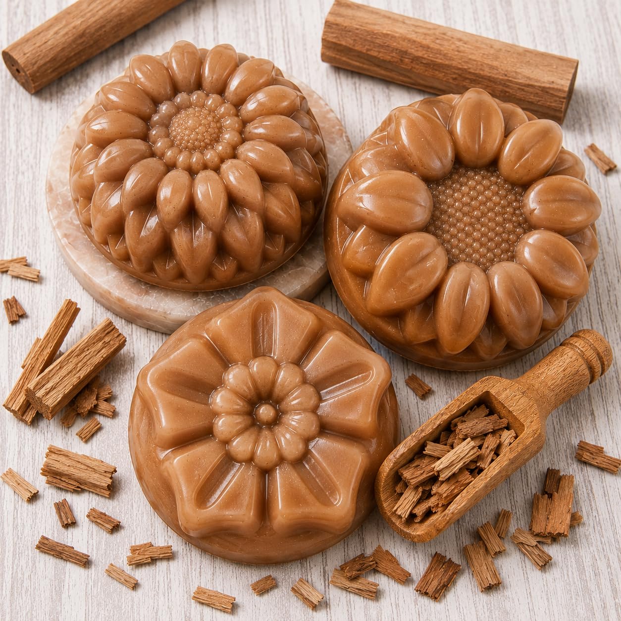 Essence by Edith Handmade Glycerin Sandalwood Soap for Glowing Skin | Natural Chandan Soap Online-image-13