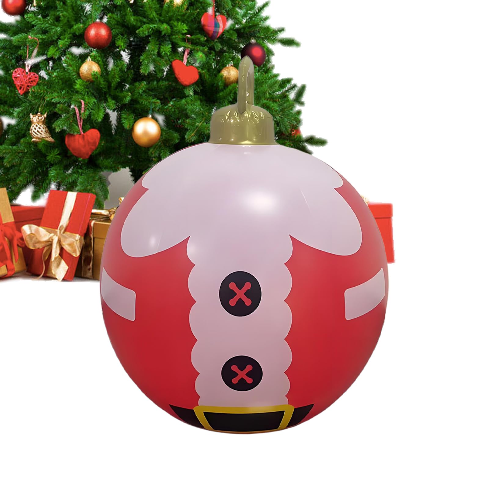 Boules gonflables de Noël grand format de 60 cm de diamètre pour jardin