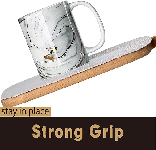 Miniatura 2 de Revestimiento para cajones y estantes, de 12 x 10 pies, no adhesivo, resistente al agua, fácil de limpiar y recortar, revestimientos de superficie