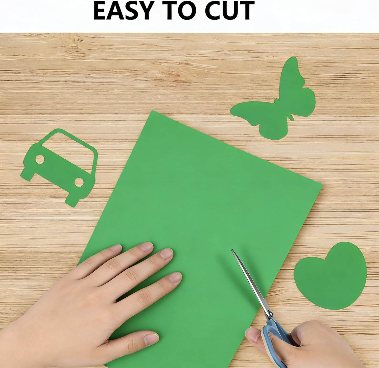 12” x 17” Green Craft Paper for Art Project Large Green Paper for Construction Drawing Poster Medium Weight 100 Sheets