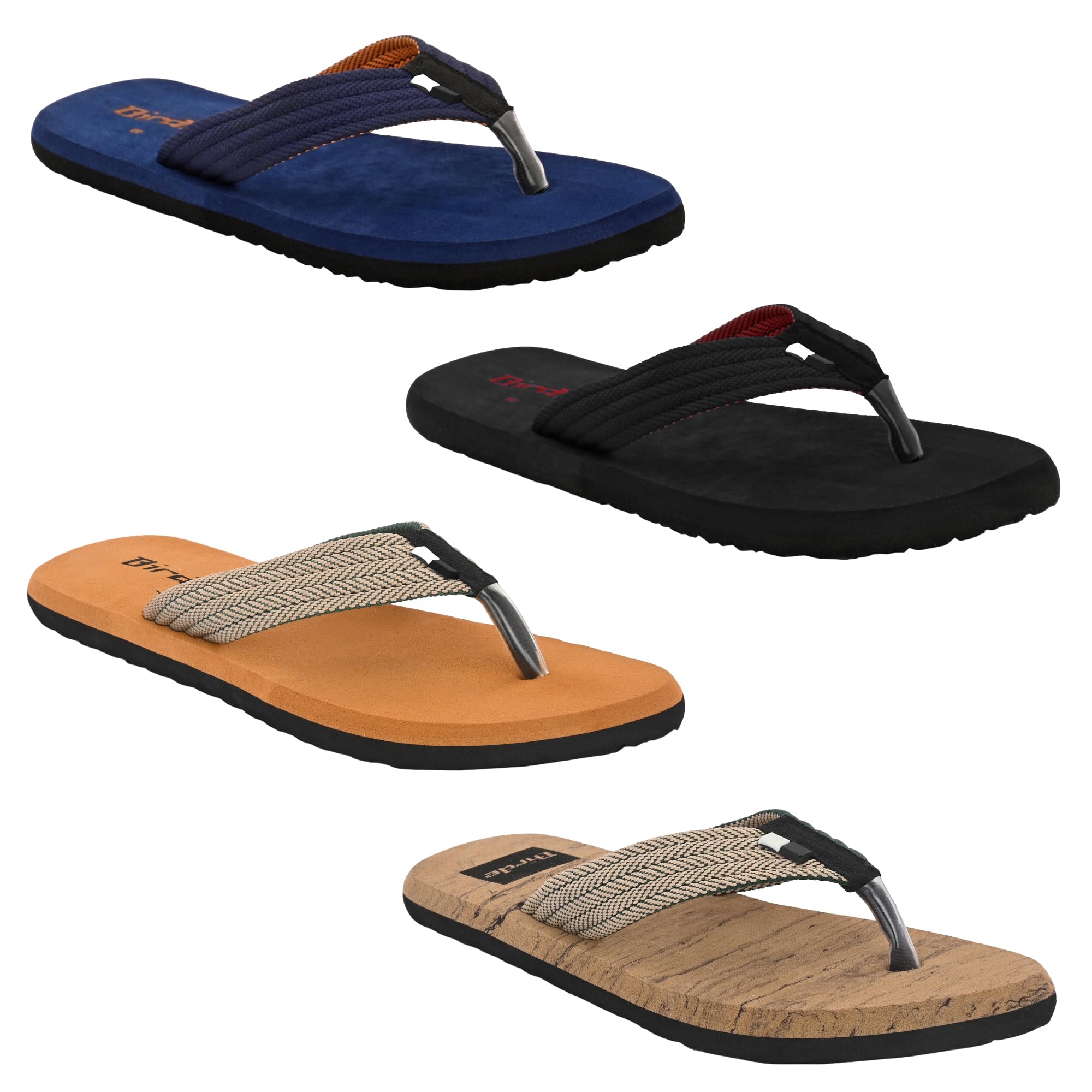 Birde Slippers Flip Flop for Men Pack of 4_BRD-943-BRD-973-BRD-995-BRD-996_6 (B0C9D23YZ1) Amazon Price History, Amazon Price Tracker