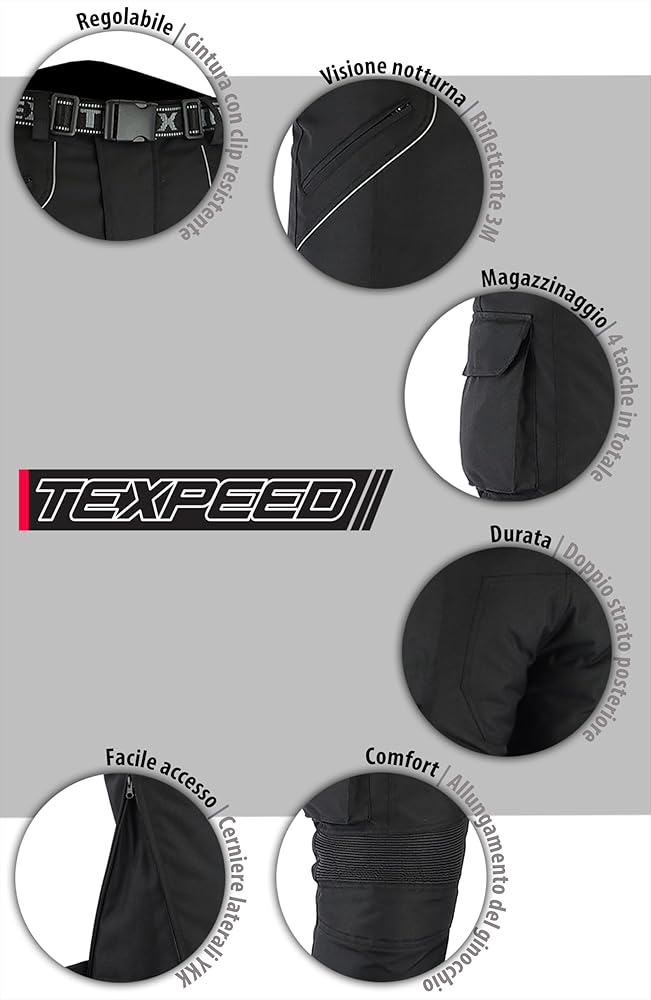 Preparati Per La Performance: Moto Cordura Camo Pantaloni Di Alta - Foto 7