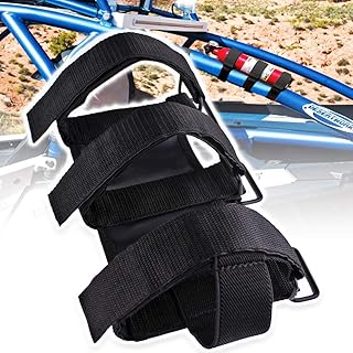Universal UTV Roll Bar Fire Extinguisher Holder Compatible with Polaris RZR Ranger General 900 1000 XP Maverick X3 - Enhanced Stitching Quick Release