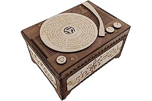 Custom Photo Print Retro Vinyl Record Player Music Box Plays Any Song