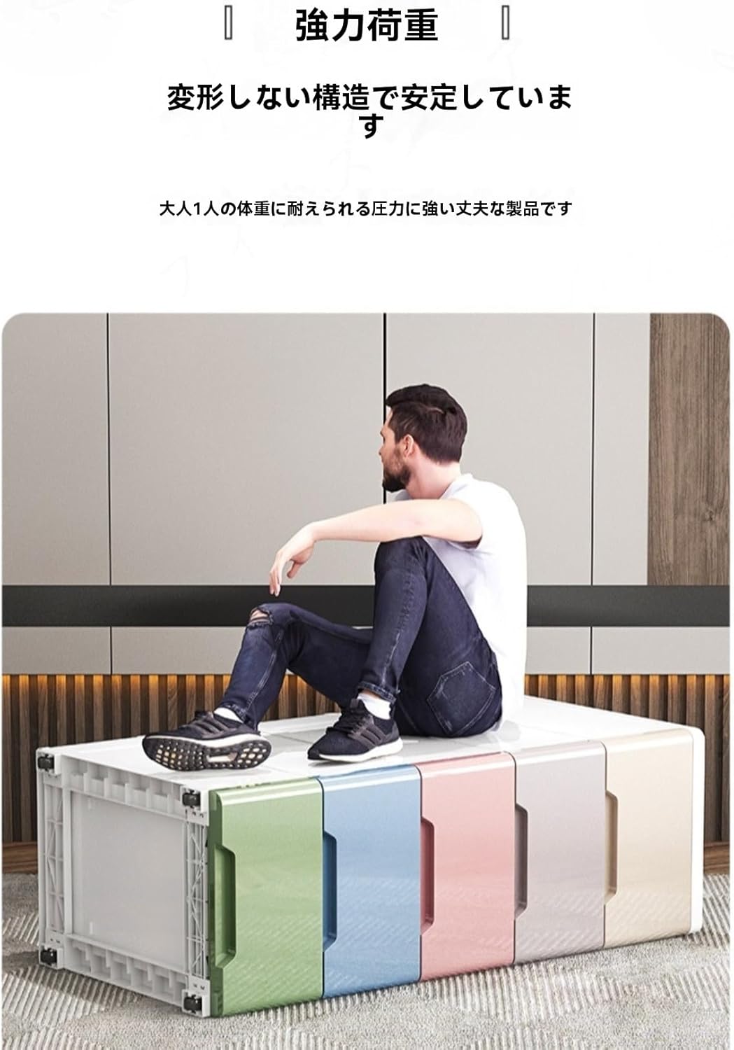 収納キャビネット、引き出し式、厚みのある子供用収納ボックス、プラスチックキャビネット、大容量、省スペース、幅20cm、純白、5層、シ