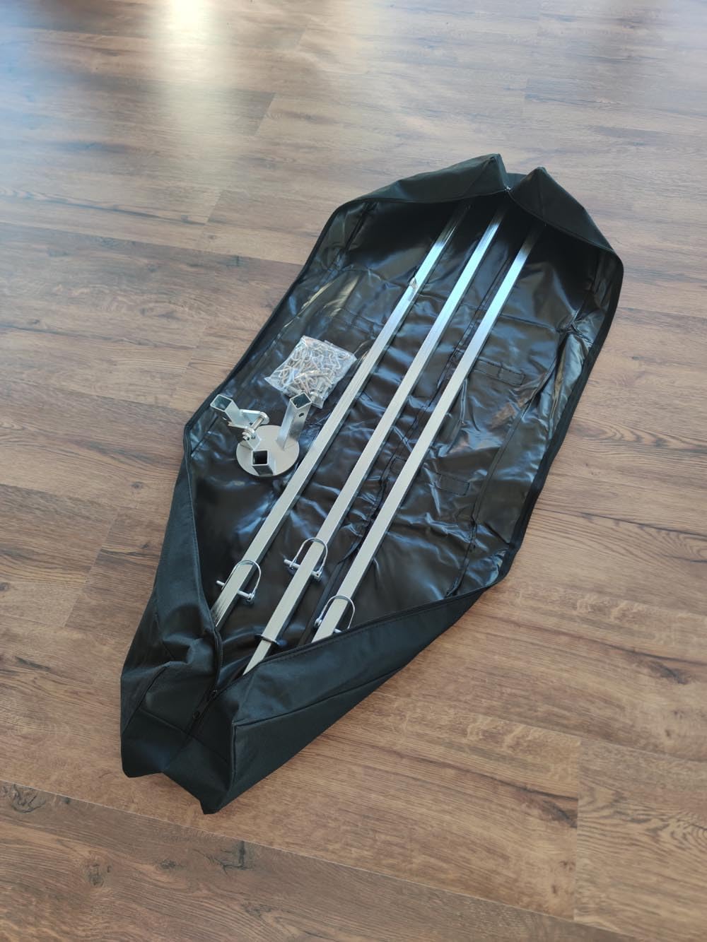 XXL Dreibein-Grill, Höhe 200cm, Höhenverstellbar, für Schwenkgrill und Feuerstellen, Freistehend