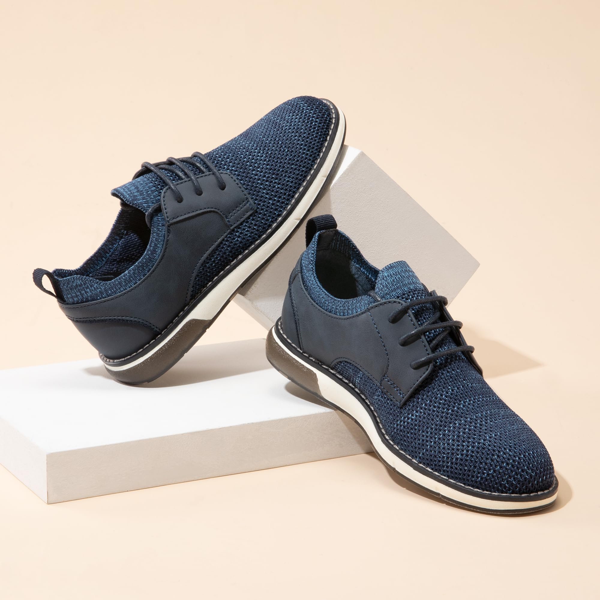 Bruno Marc Zapatos de Cordones Niños Transpirables Zapatillas de Vestir Oxfords Clásico Formales Derby para Chico Verano SBOX2403K