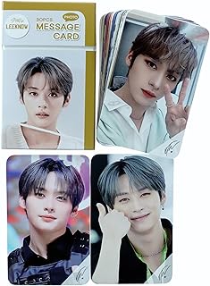 STRAY KIDS スキズ グッズ フォトメッセージカード (ブックマーク、タグ) 30枚セット K-POP (Lee Know リノ)
