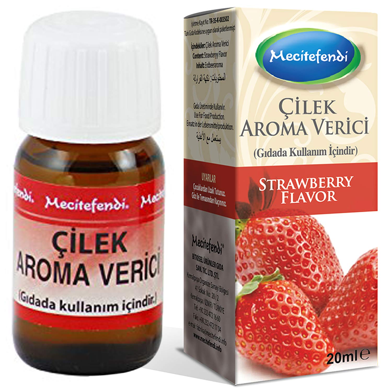 Mecitefendi Çilek Yağı 20 Ml