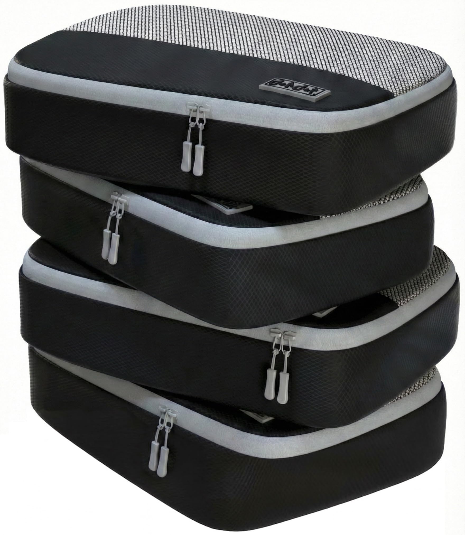 Dot&Dot Medium Packing Cubes - 4 Pcs Suitcase Organizer Set - Carry On Travel Cubes