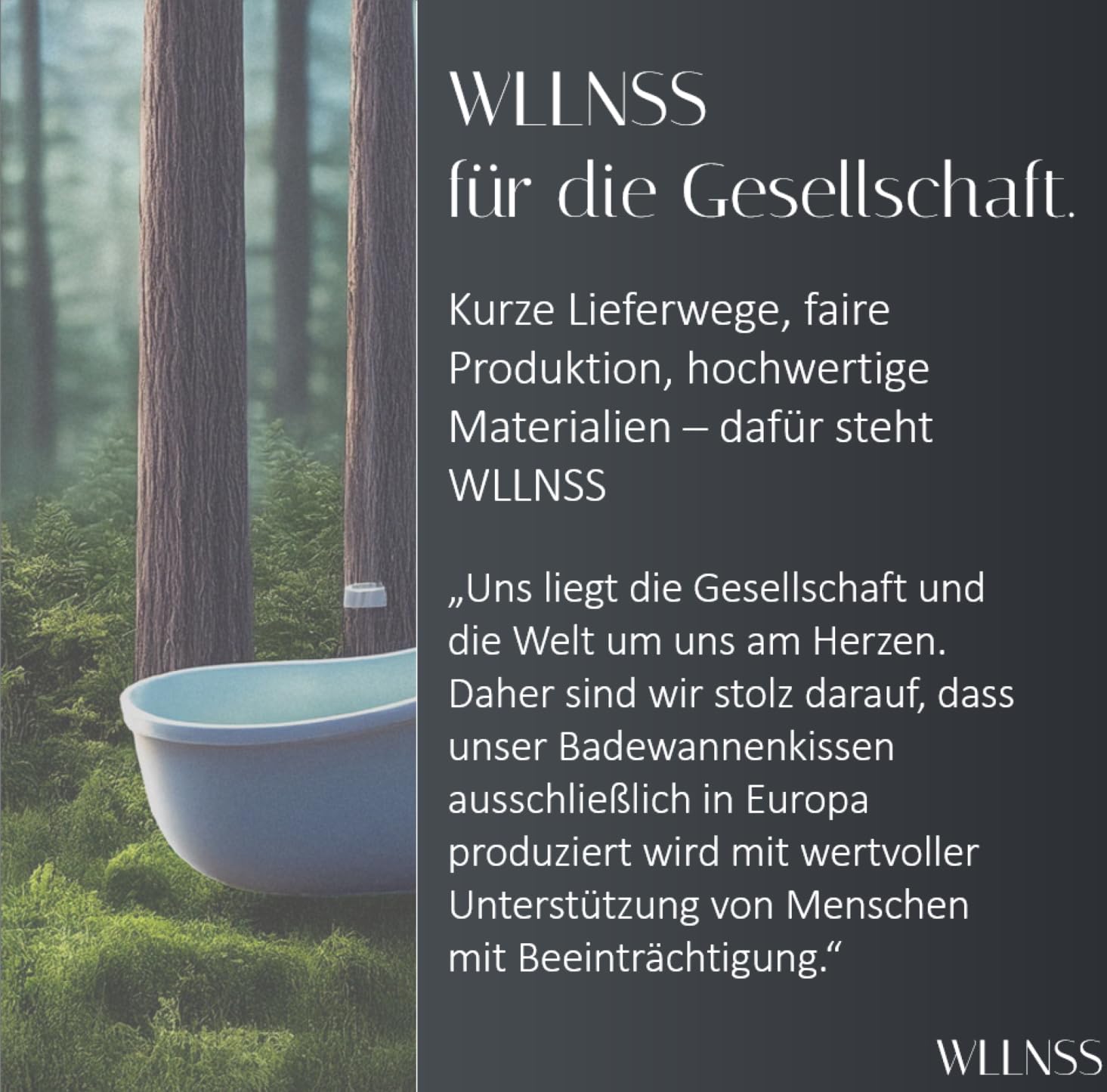 Badewannen Kissen Made in EU - grau 60 x 40 cm - schnell trocknendes Premium Badewannenkissen mit ergonomischer Kopfstütze Wanne für Kopf Nacken Rücken Ganzkörper
