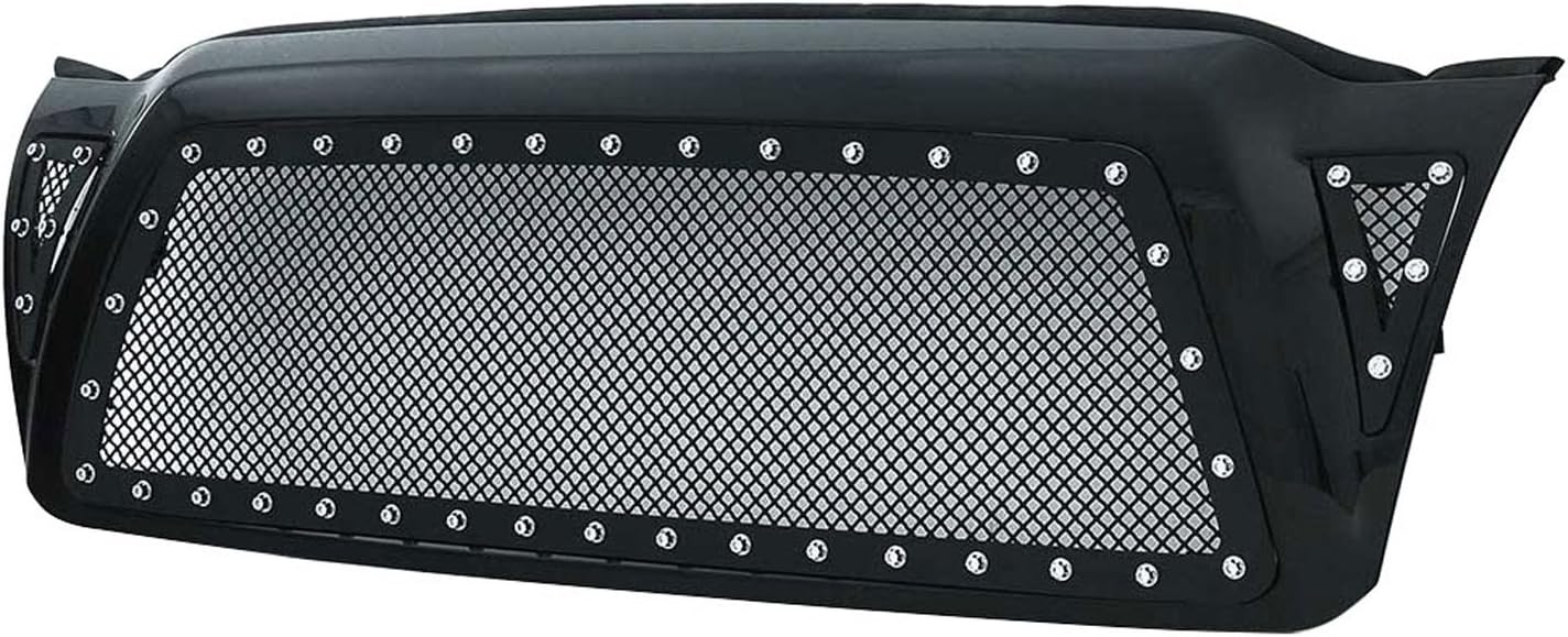 46-0219 Evolution Black Stainless Steel Wire Mesh Packaged Grille, 1 Piece