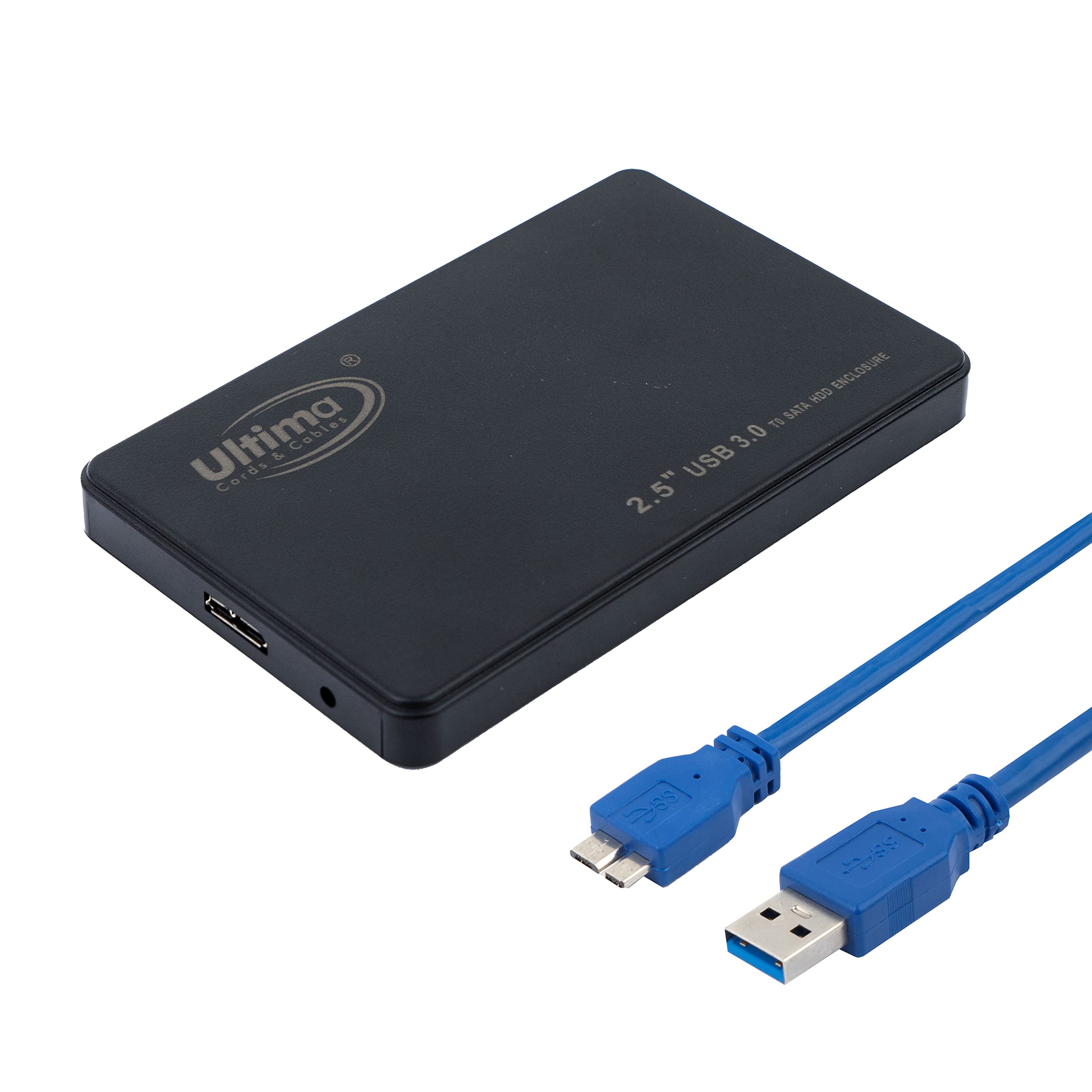 Ultima Cords & Cables 2.5" Mini Portable Disk USB 3.0 SATA HDD Screw Less Casing Enclosure Support 4TB SDD/HDD (B09SQ333NK) Amazon Price History, Amazon Price Tracker