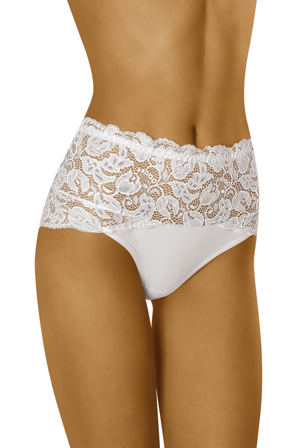 Wolbar WB414 Dame Slip Unterhose Hoher Bund Unterwäsche