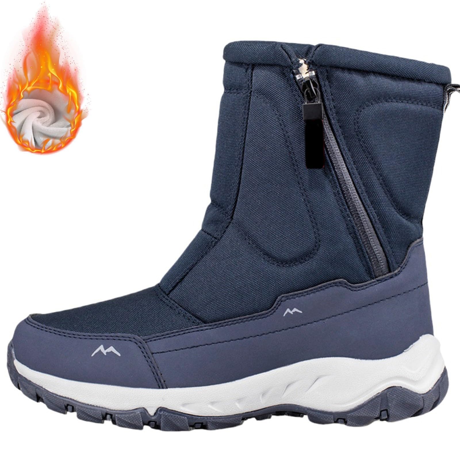 Schneestiefel Herren Warm Winterstiefel Herren Gefüttert Wanderstiefel