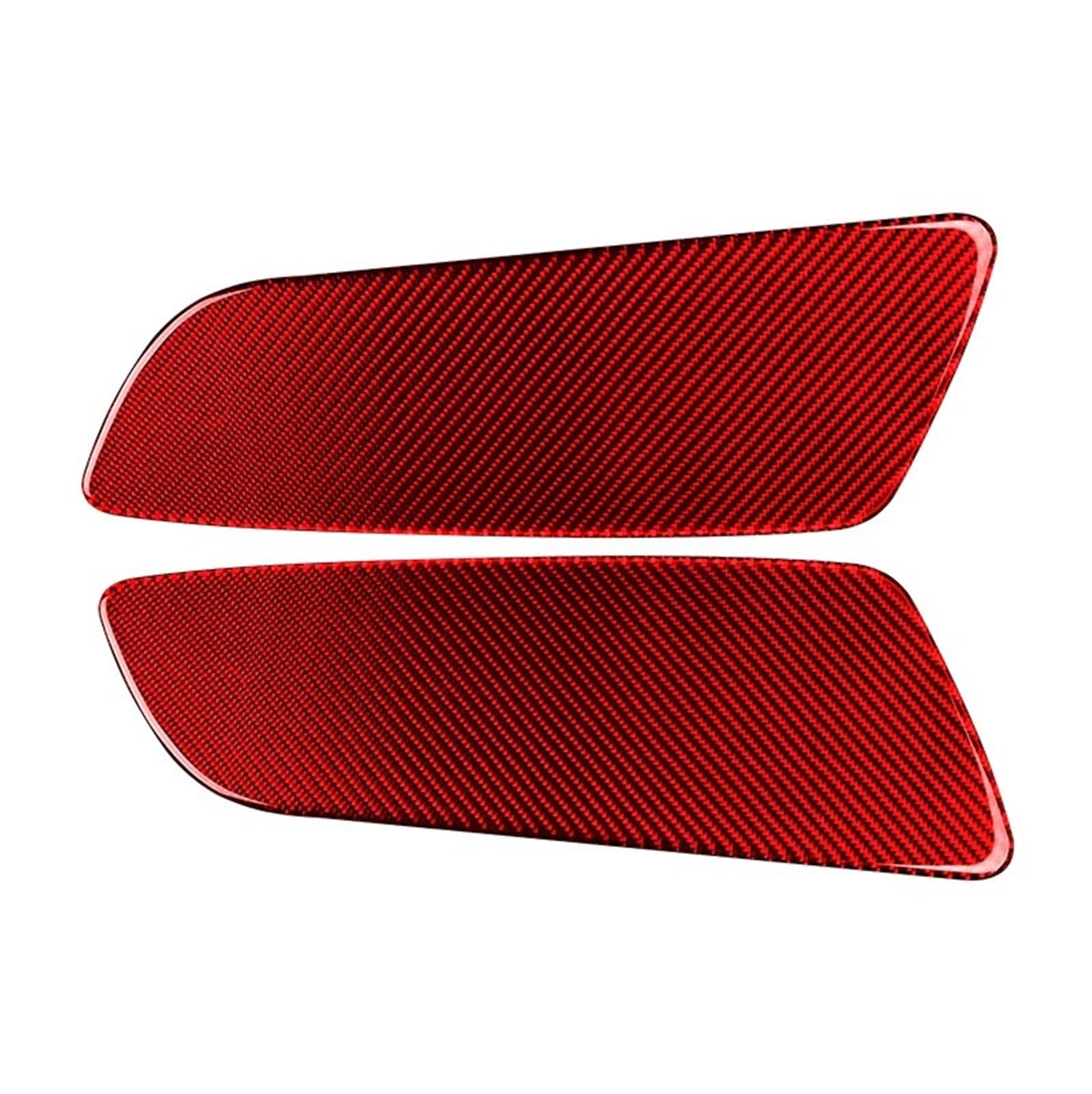 for Ford for Mustang GT 2015-2021 Car Accessories Carbon Fiber Stickers Interior Car Rear Door Panel Trim Decals Decoration Cover FRTRGVUVXP(Style B)
