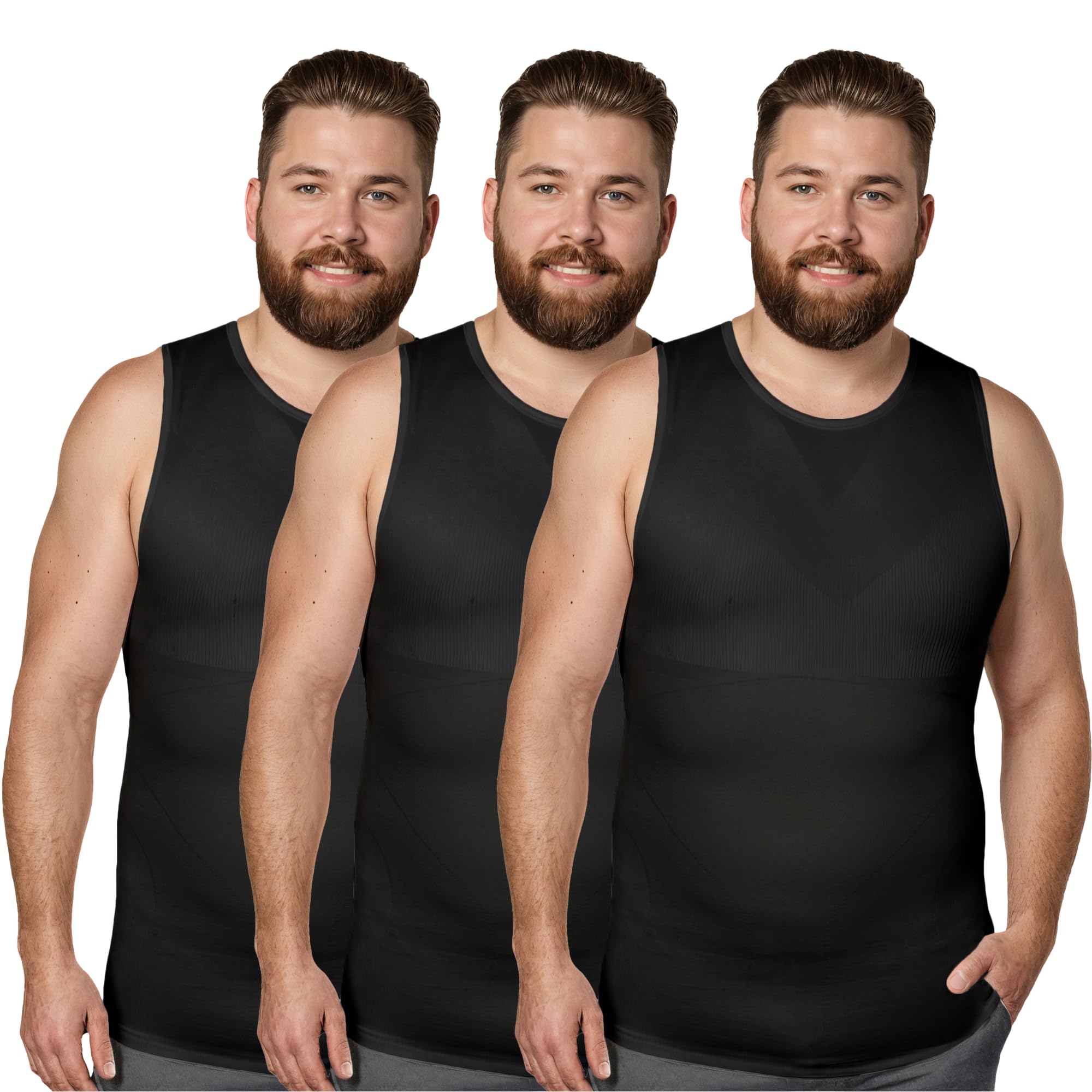QORE LOGIQ Gynecomastia Compression Shirt
